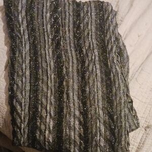 Mixit Black and Silver Scarf